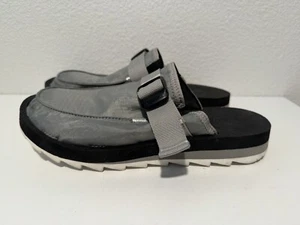 MERRELL Unisex Alpine Clog Mens Size 8.5 Women 10 Gray Casual Shoes Belted - Picture 1 of 9