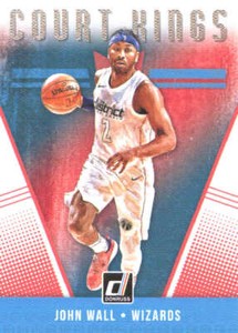 2018-19 Donruss Court Kings #9 John Wall - NM-MT