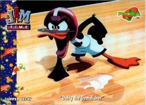 SPACE JAM 1996 Upper Deck Jam Time #36 "Daffy the Demolisher" Trading Card - Picture 1 of 2