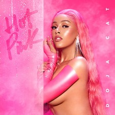 HD Print For Doja Cat  Hot Pink Art Music Poster Wall Decor Painting