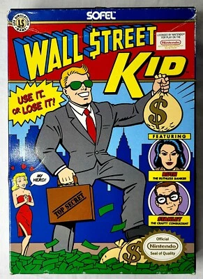 Wall Street Kid (Nintendo Entertainment System, 1990) *Sin manual* *PROBADO* #2 Foto 1 de 4