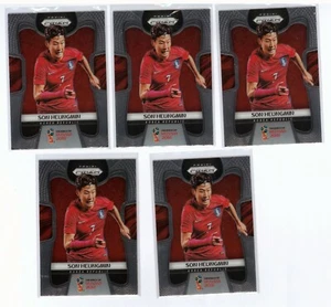 Panini Prizm 2018 Copa Mundial de Fútbol #187 Son Heungmin República de Corea del Sur Lote 5 - Imagen 1 de 2
