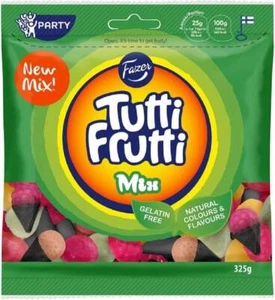 Fazer Tutti Frutti Mix 325g, 12-Pack - Finnish Assorted Sweets - Picture 1 of 2
