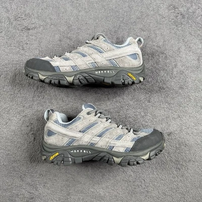 Zapato de Senderismo Merrell Moab 2 Vent Marrón Gris Cuero Mujer’s 8 J06014W Foto 1 de 4