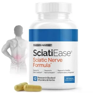 Sciatica Ease Capsules - Nervous System Health, Antioxidant - Picture 1 of 11