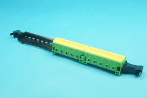 Hager 2ZV00 terminal grounding bar screw block with 22 terminals (2 pieces) - Picture 1 of 2