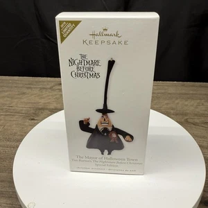 Nightmare Before Christmas - The Mayor of Halloween Town Hallmark ~ 2010 NIB!!! - Picture 1 of 8