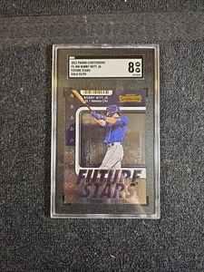2021 BOBBY WITT JR (RC) *93/99* SGC 8 NM-MT Panini Contenders #FS-BW Gold ~1stB - Picture 1 of 6