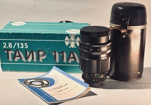 Tair-11A (WATCH THE VIDEO) 135mm f/2.8. New! Original Box With Original Receipt - Picture 1 of 10