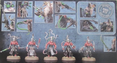 Warhammer 40k Drukhari Dark Eldar Wracks (5) NEW NO BOX - Image 1 of 2