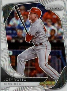 Panini Prizm Prizms White Wave #33 Joey Votto 2020 - casi nuevo-como nuevo - Imagen 1 de 2