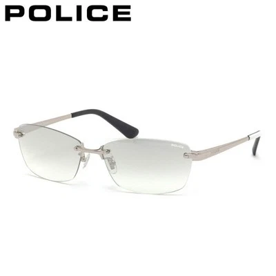 Police SPLM31J 583X 60 Sunglasses POLICE BOLT EVO Rimless Titanium Men Women - Image 1 of 3