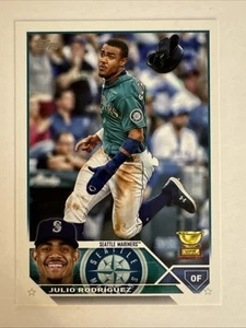 2023 Topps Julio Rodriguez Rookie Cup #330 Seattle Mariners - Picture 1 of 2