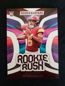 2024 Panini Rookies & Stars - Rookie Rush Jayden Daniels #RR-JDS (RC) - Bild 1 von 2
