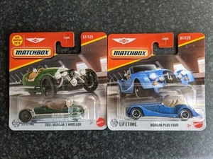 2025 Matchbox Morgan Bundle 3-Wheeler and Plus Four - Picture 1 of 2