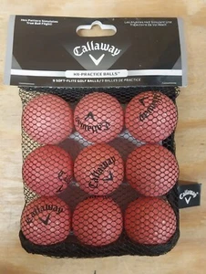 Callaway HX Übungsgolfbälle 9er-Pack Soft Flight Pink Kostenloser Versand - Bild 1 von 1