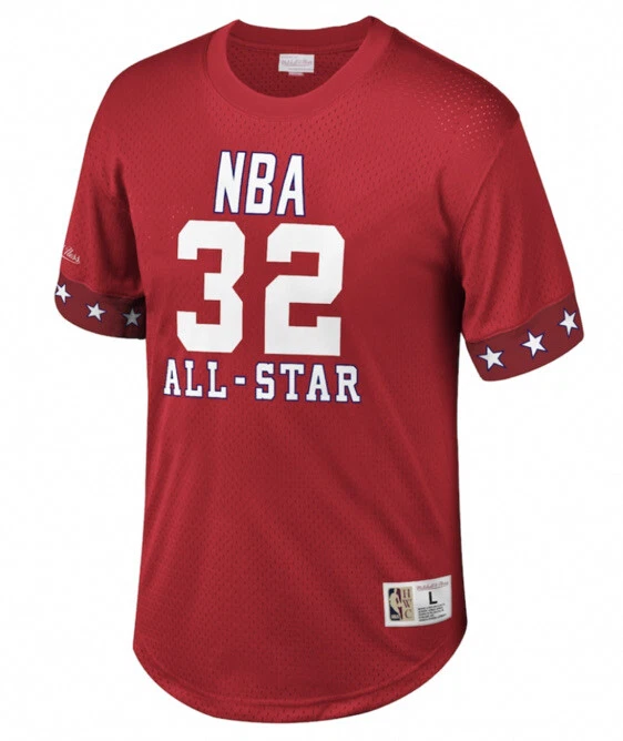 Camiseta deportiva All Star Mitchell & Ness 1988 para hombre Magic Johnson Lakers malla grande L NBA Foto 1 de 4