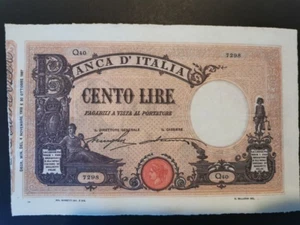 016) Lire 100 1903 Vittorio Emanuele III ( Copia-Riproduzione) - Foto 1 di 2