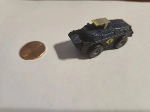 Micro Machines MILITARY G. I. Joe BRD2AT5 Tank Yellow Cobra Blue Black RARE - Picture 1 of 3