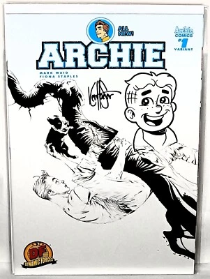 All-New ARCHIE #1 | Jae Lee Cover | Signed Remarked Ken Haeser Archie Head - Image 1 of 4