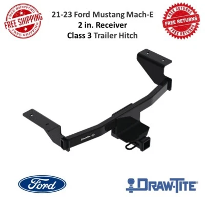 Enganche de remolque Draw-Tite 76460 clase III, receptor de 2" para Mustang Mach-E 2021-23 Foto 1 de 4