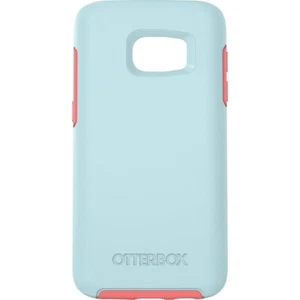 OtterBox Symmetry Sleek Protection Series Case For Samsung Galaxy S7 - Blue/Pink - Picture 1 of 6