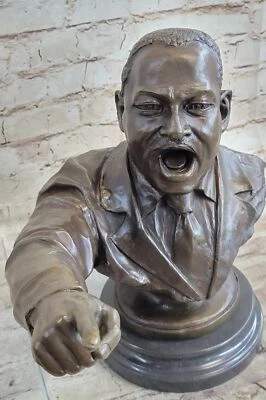 Martin Luther King Jr I Have a Dream Figura Bronce Medio Cine Estatua Grande 15"W Arte Foto 1 de 4
