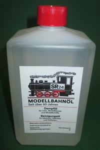 Modellbahn SR24 Dampföl und Reinigungsöl  "50 Jahre SR 24"  1 Liter   NEU - Bild 1 von 2