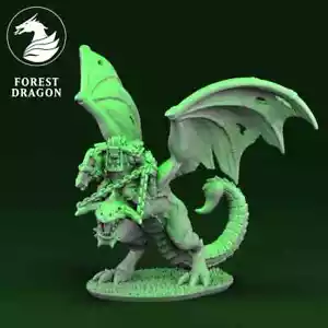 Ork & Goblin Wyvern | 10 mm Fantasy Modell für Warmaster - Bild 1 von 6