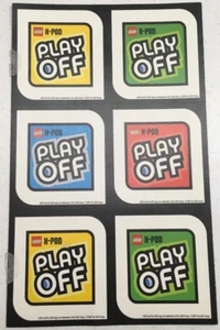 LEGO X-Pod Play-off Championship Game Board and Plan Cards 2004 - Picture 1 of 2