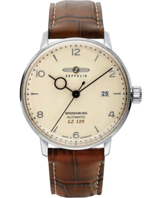 Zeppelin 8062-5 Hindenburg LZ129 Automatic Mens Watch 40mm 5ATM - Image 1 of 2