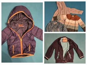 Kleidungspaket Jungen 86 92 5 Teile Winter Herbst Jacken - Bild 1 von 11