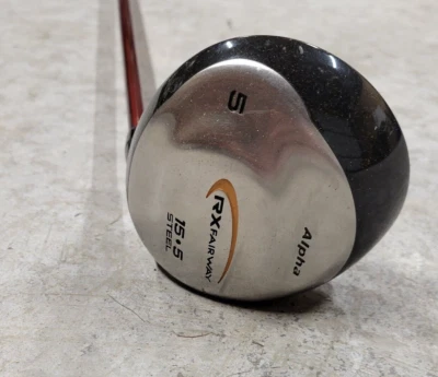 Alpha rx Fairway 5 wood Irod hybrid fairway Shaft S Golf Pride Grip 43.5" - Image 1 of 4