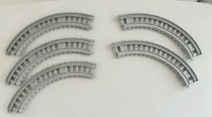 Thomas und seine Freunde Trackmaster 5 Stück grau Gleisersatz EL (3) und ER (2) - Bild 1 von 5