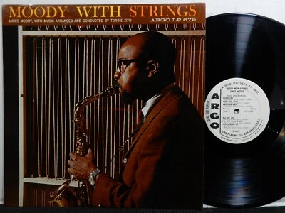 JAMES MOODY Moody With Strings LP ARGO LP-679 MONO DG PROMO 1961 Jazz - Image 1 of 2