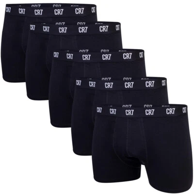 CR7 Cristiano Ronaldo Herren Männer Boxershorts Retro Pants Unterhose 5er Pack