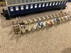 One 50' Overland Passenger Car Interiors  Ho Scale Fits Roundhouse Only - Picture 1 of 7