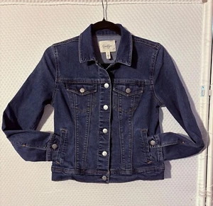 Jessica Simpson Branded Womens Denim Jacket, Nwot, Size Small - Picture 1 of 8