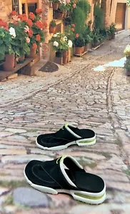 Sandalias para hombre Cole Haan talla 7,5 de gamuza negra - Imagen 1 de 12