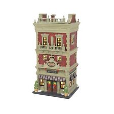 Department 56 Christmas in The City Village Uptown Chess Club Lit Building, 8...