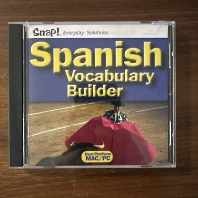 SNAP! Spanish Vocabulary Builder Digital Platform Windows 95 , MAC/ PC!! - Image 1 of 4