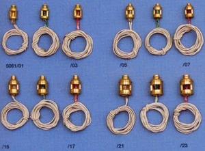 Toplaterne und Mastlaterne 12x7,5mm 2 Stück LED 3-14Volt Leuchte Lampe - Picture 1 of 2