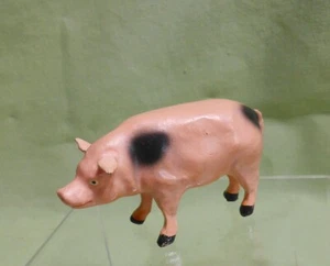German Papier-mache Putz Pig- Germany - Picture 1 of 3