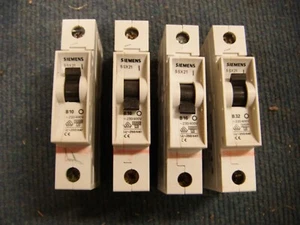 Siemens, Leitungsschutzschalter, MCBs, Restposten, B10, B32, B16 - Bild 1 von 9