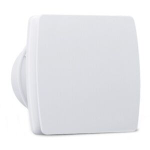 Silent Wall Mounted Bathroom Fan 4''6'' with Timer and Humidity Control