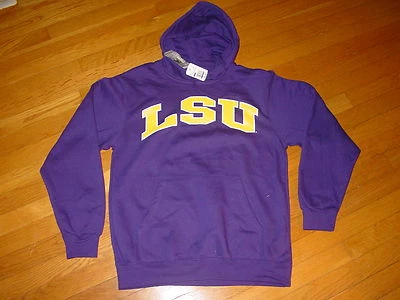 LSU TIGERS Университет штата Луизиана ВЕЛИЧЕСТВЕННЫЙ с капюшоном толстовка новый маленький  - Изображение 1 из 4