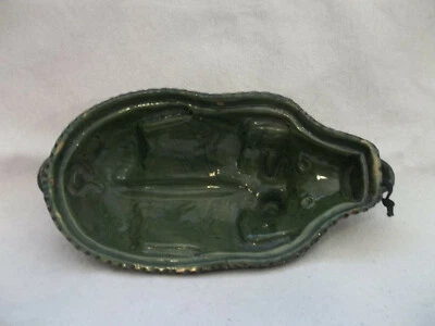 A292	Alte Pudding- oder Kuchenform Schwein, Keramik, L. ca. 38,5 cm - Bild 1 von 4