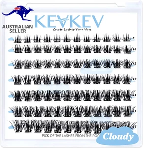 Lash Clusters 84 Pcs Cluster Lashes Eyelash Clusters DIY Cluster Eyelash Extensi - Picture 1 of 12