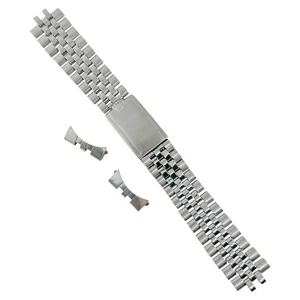 Rolex Vintage Jubilee Bracelet 6251H 20mm Stainless Steel Big Crown Watch Band - Picture 1 of 6