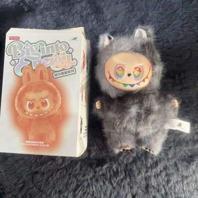 Labubu - The Monsters - Big into Energy - Secret Edition (Schwarz Grau Bunt )